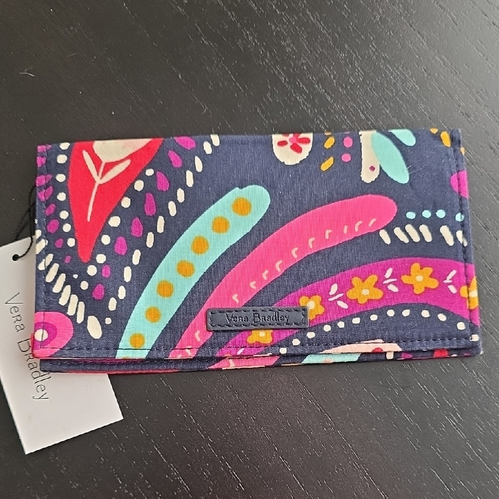 Vera Bradley Multicolor Paisley Clutch